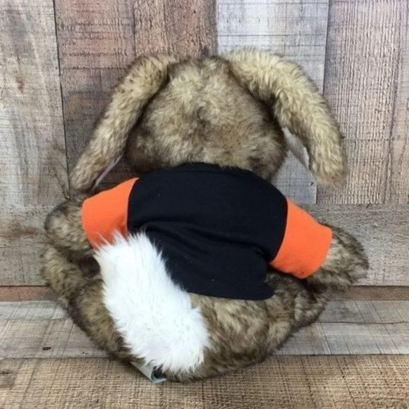 Build A Bear BABW Bunny‎ Rabbit Hop Movie Plush 13" Stuffed Animal Harley Shirt - Picture 4 of 11